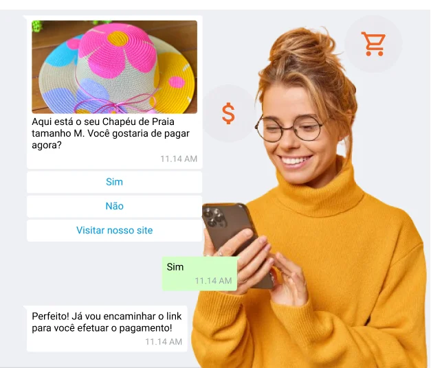 Mantenha-se competitivo no mercado usando mensagens como uma ferramenta eficaz.